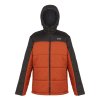 Pánská prošívaná zimní bunda Nevado VII RMN257 oranžová/grafit | RGT02267_MZP