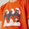 Dětské bavněné triko Bosley VIII RKT161 tangerine tango | RGT04041_4L2