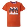 Dětské bavněné triko Bosley VIII RKT161 tangerine tango | RGT04041_4L2