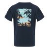 Dětské bavněné triko Bosley VIII RKT161 navy | RGT04041_540
