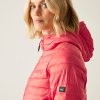 Dámská plněná bunda Hurden Padded Jacket  RWN343 peach bloom light vanilla | RGT04059_N3R