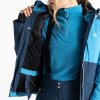 Dámská lyžařská bunda Chute Jacket DWP566 blue | RGT23332_D2H