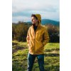 Pánská softshell bunda Sauri M mustard (Velikost S)