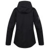 Dámská hardshell bunda Nelory L black (Velikost S)