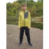 Dětská mikina na zip Ane K lime green (Velikost 164-170)