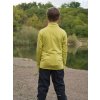 Dětská mikina na zip Ane K lime green (Velikost 164-170)