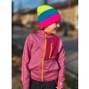 Dětská mikina na zip Ane K magenta (Velikost 140-146)