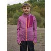 Dětská mikina na zip Ane K magenta (Velikost 140-146)