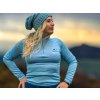 Merino termoprádlo triko Merow Zip L faded mint (Velikost L)