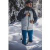 Pánská hardshell bunda Nanook M dk. blue/lt. grey (Velikost S)
