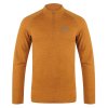 Merino termoprádlo triko Merow zip M mustard (Velikost XL)