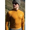 Merino termoprádlo triko Merow zip M mustard (Velikost XL)
