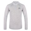 Merino termoprádlo triko Merow zip M light grey (Velikost XXL)