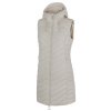 Dámská hardshell vesta Napi L beige (Velikost S)