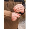 Pánská hardshell bunda Nickin M khaki/black (Velikost S)