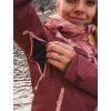 Dámská hardshell bunda Nickin L pink (Velikost S)