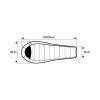 spacák Trimm IMPACT red/ dark red (Velikost 185 cm)