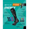 ROYAL BAY Energy - Kompresní podkolenky Modrá + šedá (Velikost 36-38/C1)