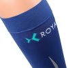 ROYAL BAY Motion - Kompresní lýtkové návleky Modrá (Velikost L)