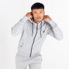 Pánská mikina Modulus Hoodie DMA445 sv.  šedá | RGT01203_9EB