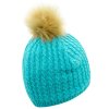 Dívčí zimní čepice Creative Beanie DGC336 tyrkysová | RGT01615_3FX