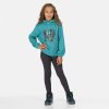 Dětská mikina Junior Highton Extol Hoody RKL101 tyrkysová | RGT01809_8QC