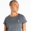 Lehké dámské funkční triko Defy Tee II DWT639 šedá | RGT01830_Q1Q