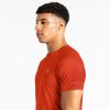 Pánské funkční triko Accelerate Tee DMT722 tm. cihlová | RGT01924_W50