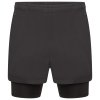 Pánské sportovní kraťasy Recreate II 2v1 DMJ511 černá | RGT01940_800