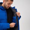 Pánská prošívaná zimní bunda Falkner RMN214 modrá | RGT01983_Z8B