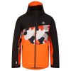 Dětská zimní lyžařská bunda Humour II Jacket DKP401 oranžová/černá | RGT02051_D5F