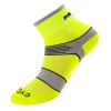 CYCLING SOX cyklistické ponožky reflexní žlutá/šedá | PRG00247_reflexní žlutá/šedá