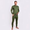 MS SDN pánské funkční dlouhé spodky khaki | PRG00350_khaki