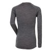 MB TDRD dětské termo triko s dlouhým rukávem šedý melír/meruňková | PRG00493_šedý melír/meruňková