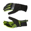SNOWSPORT GLOVES zimní běžkařské rukavice černá/reflexní žlutá | PRG00571_černá/reflexní žlutá