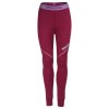 MW SDNZ dámské dlouhé merino spodky vínový melír | PRG00630_vínový melír