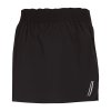 CARRERA SKIRT dámská sportovní sukně 2v1 černá/višňová | PRG00662_černá/višňová