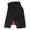 CARRERA SKIRT dámská sportovní sukně 2v1 černá/višňová | PRG00662_černá/višňová