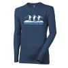 VANDAL "TRACK MAN" pánské triko s dlouhým rukávem s bambusem tm.modrá | PRG00686_tm.modrá