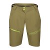 GENIUS BIKE SHORTS pánské cyklo šortky olivová/černá | PRG00721_olivová/černá