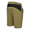 GENIUS BIKE SHORTS pánské cyklo šortky olivová/černá | PRG00721_olivová/černá