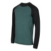 MS TDR pánské funkční triko dlouhý rukáv černá (šedá)/zelená (šedá) | PRG00736_černá (šedá)/zelená (šedá)
