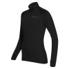 TISPA MERINO ZIP dámská funkční mikina černá | PRG20581_černá