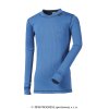 MS NDRD dětské funkční tričko dlouhý rukáv stř. modrá | PRG00250_stř. modrá
