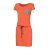 Dámské  šaty s bambusem MONIKA lososová | PRG00325_lososová