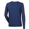 VANDAL "SVĚT" pánské triko s dlouhým rukávem s bambusem tm. modrá | PRG00354_tm. modrá