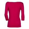 ANIKA dámské triko s 3/4 rukávem s bambusem vínová | PRG00474_vínová