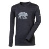 MAGARO "GRIZZLY" dětské merino triko tm. šedý melír | PRG00494_tm. šedý melír