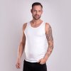 SINGLET pánský nátělník s bambusem bílá | PRG00530_bílá