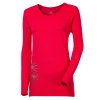 SONJA "EDELWEISS" dámské triko dl. rukáv s bambusem rùžová | PRG00585_rùžová